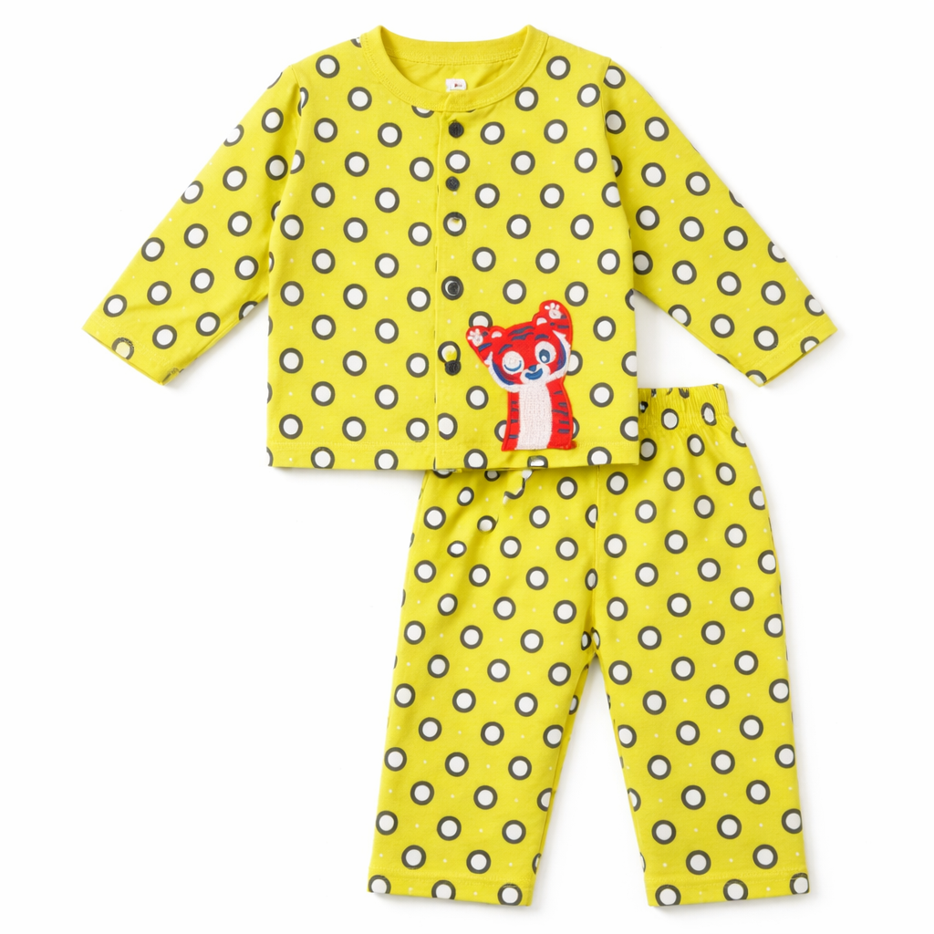 Sporty Tiger 2-Pieces Night Suit
