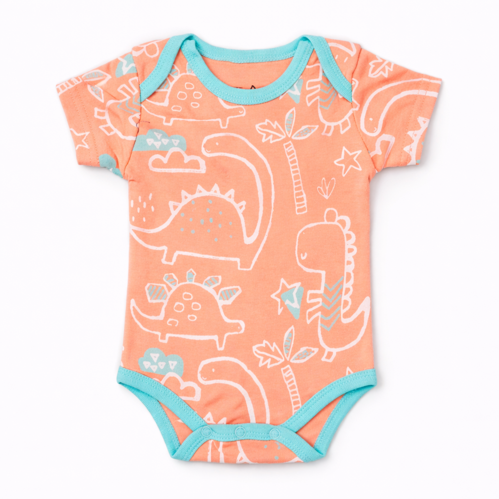 Dino Drive Short-Sleeve Bodysuit
