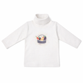 Aaloo Miyan Turtle Neck Sweatshirt - White