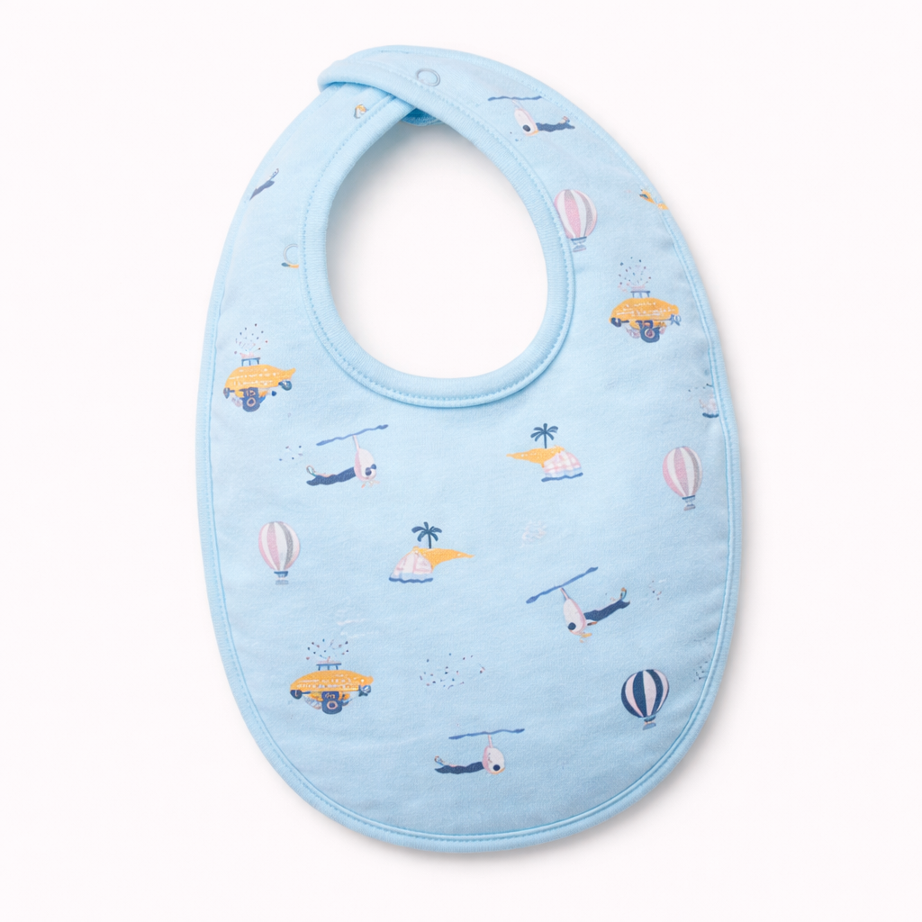 Blue Flying Bib