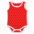 Just Smile Sleeve Less Bodysuit