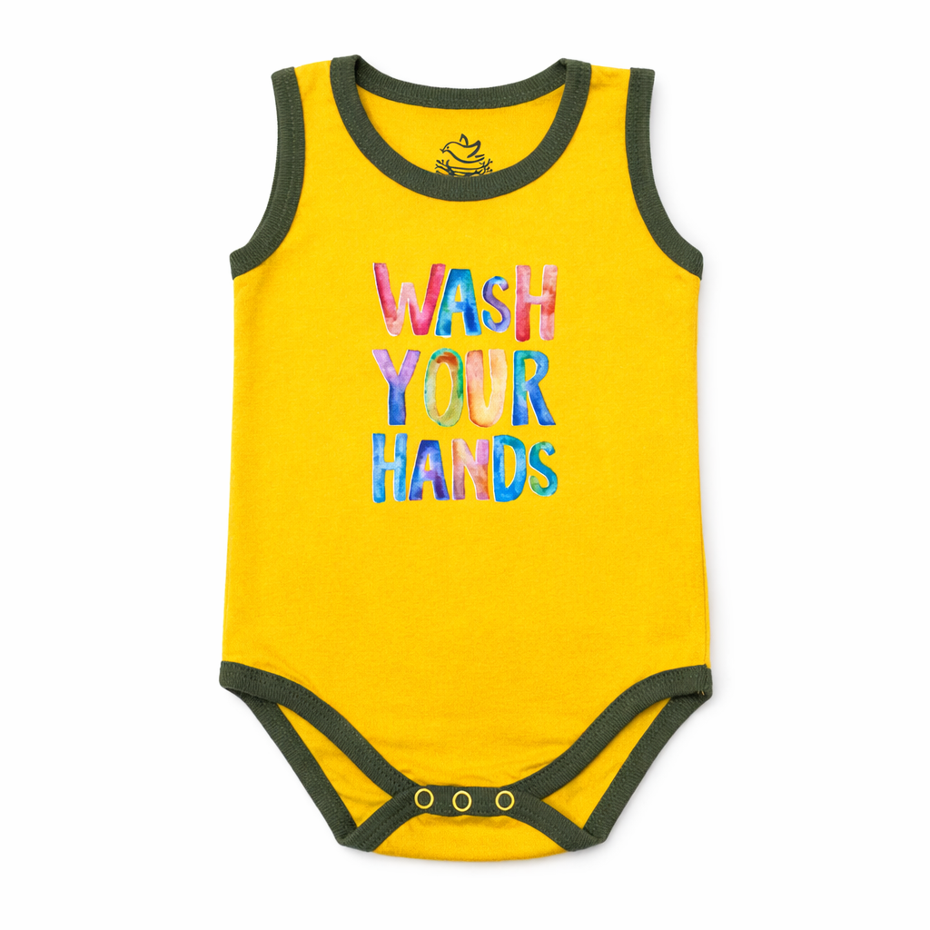 Wash your hands Sleeveless Bodysuit