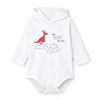 Games White Kangaroo Bodysuit