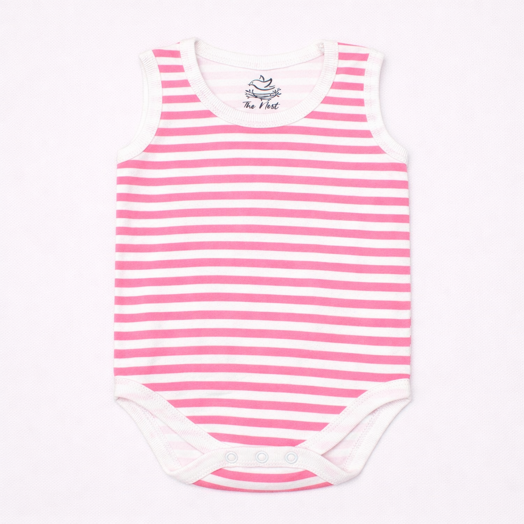 Flower Garden Sleeves Less Bodysuit