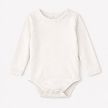 Generic Long Sleeve Body Suit White