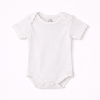 White Short Sleeve Bodysuit