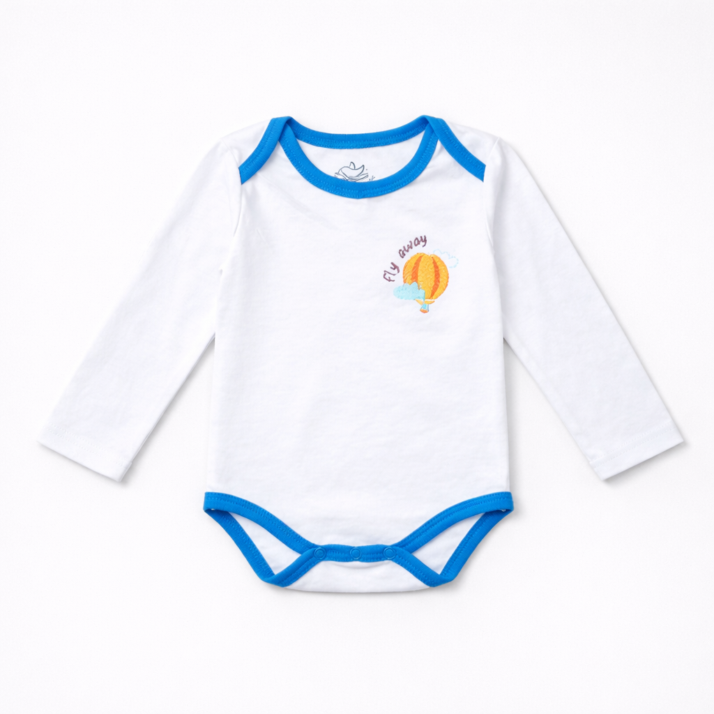 Long Sleeve Bodysuit (Applique)