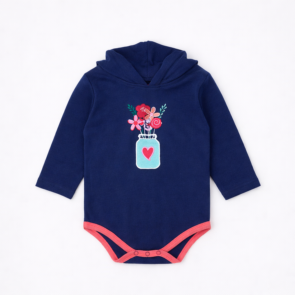 Flora & Fauna Hooded Bodysuit