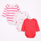 Pack Of 3 Happy Season Bodysuits (Bundle)