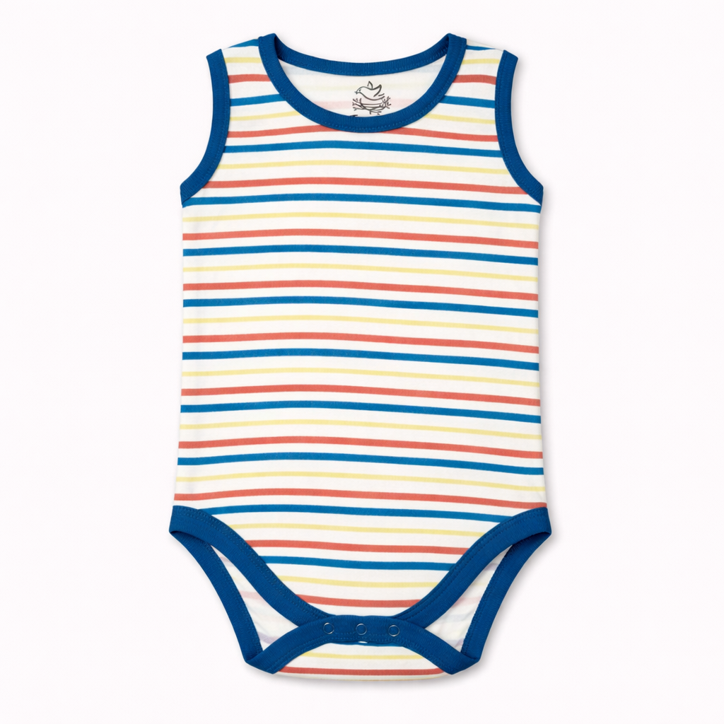 Fun In The Sea Stripe Bodysuit