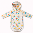 Long Sleeve Bodysuit With Hood(Building & Sun) Sun City