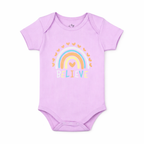 Dreamin' High in the Sky Bodysuit in Lilac