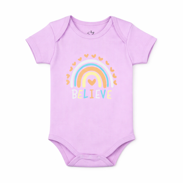 Dreamin' High in the Sky Bodysuit in Lilac