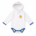 Long Sleeve Bodysuit With Hood (Embroidery) Boys Flyaway