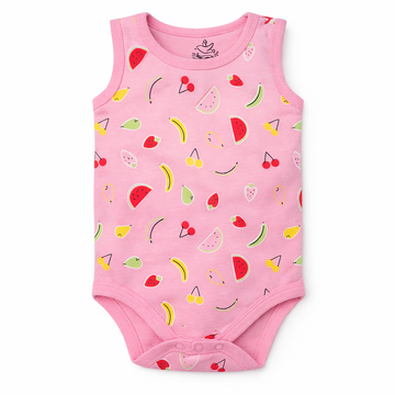 Pink Tropical Bodysuit