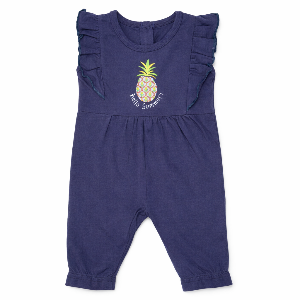 Hi Summer Ruffled Sleeve Romper