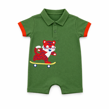 Skater Tiger Romper