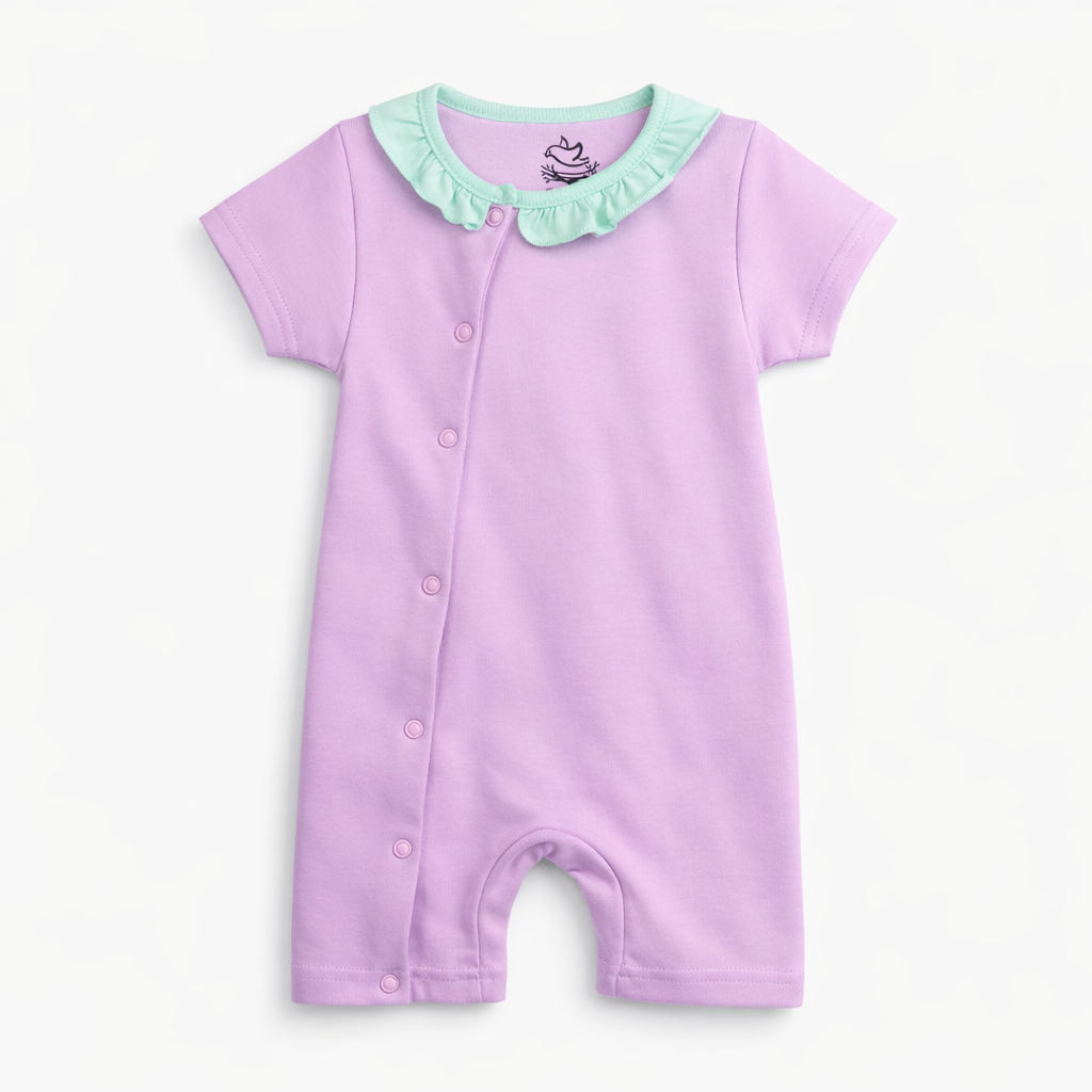 Sweet Rosebloom Shortsleeved Romper