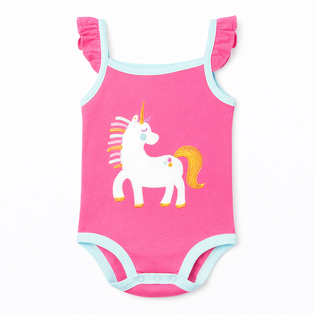 Enchanted Unicorn Ruffle Bodysuit