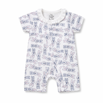 Safari Short Sleeve Romper