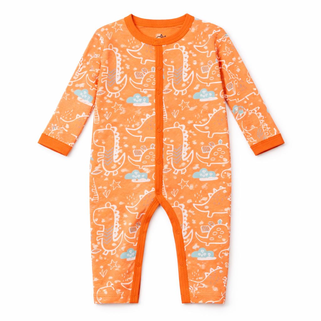 Dino Drive Sleeping Suit