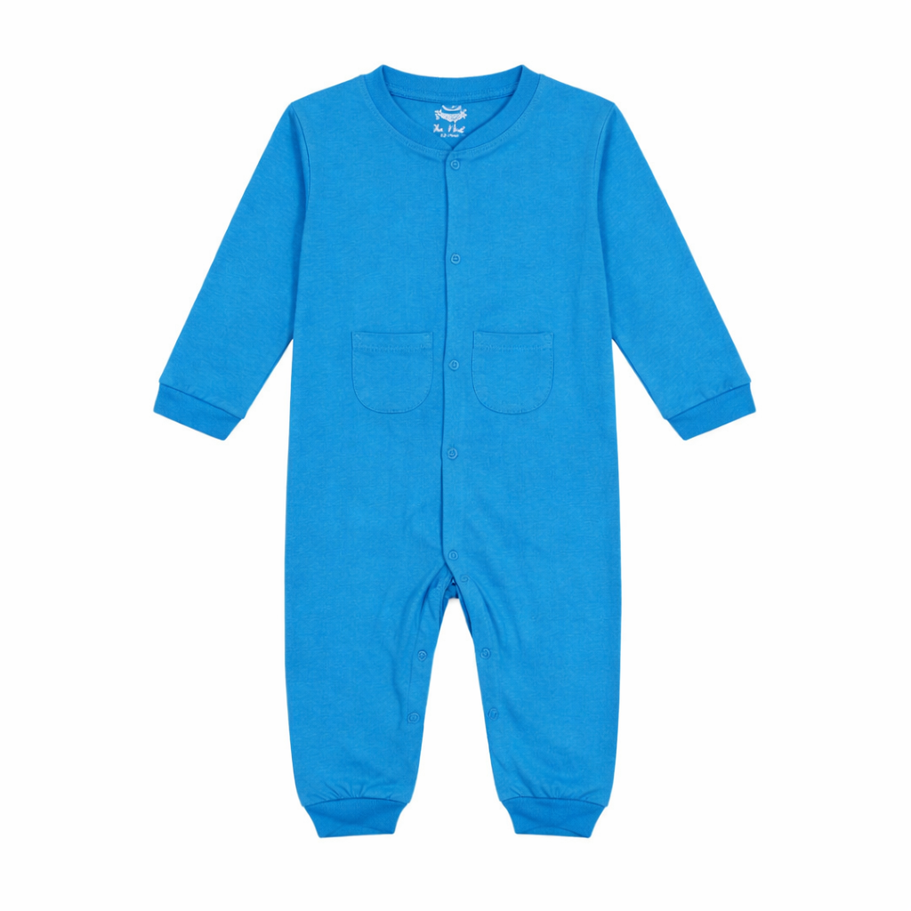 Fiesty Blue Sleeping Suit