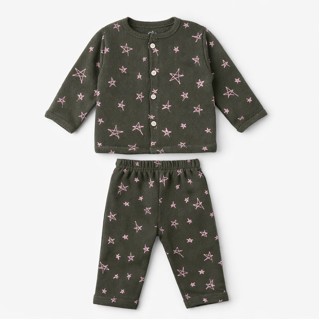 Let's draw big Pyjama set