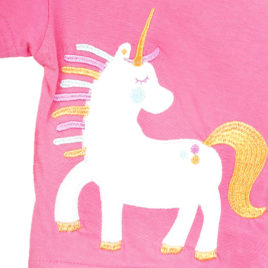 Enchanted Unicorn Snap-up Tee