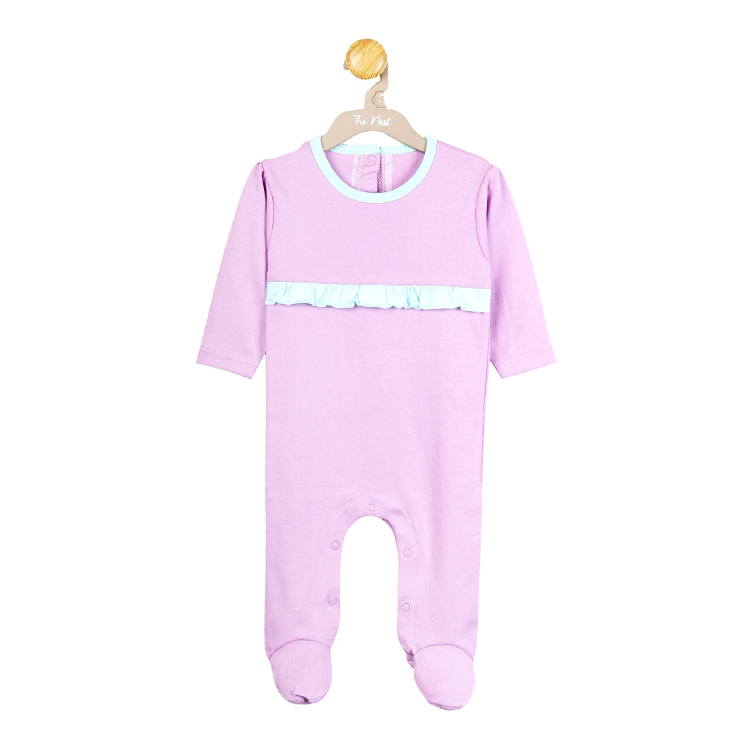 Pack Of 3 Sleeping suits in Rainbows & unicorn (Bundle)