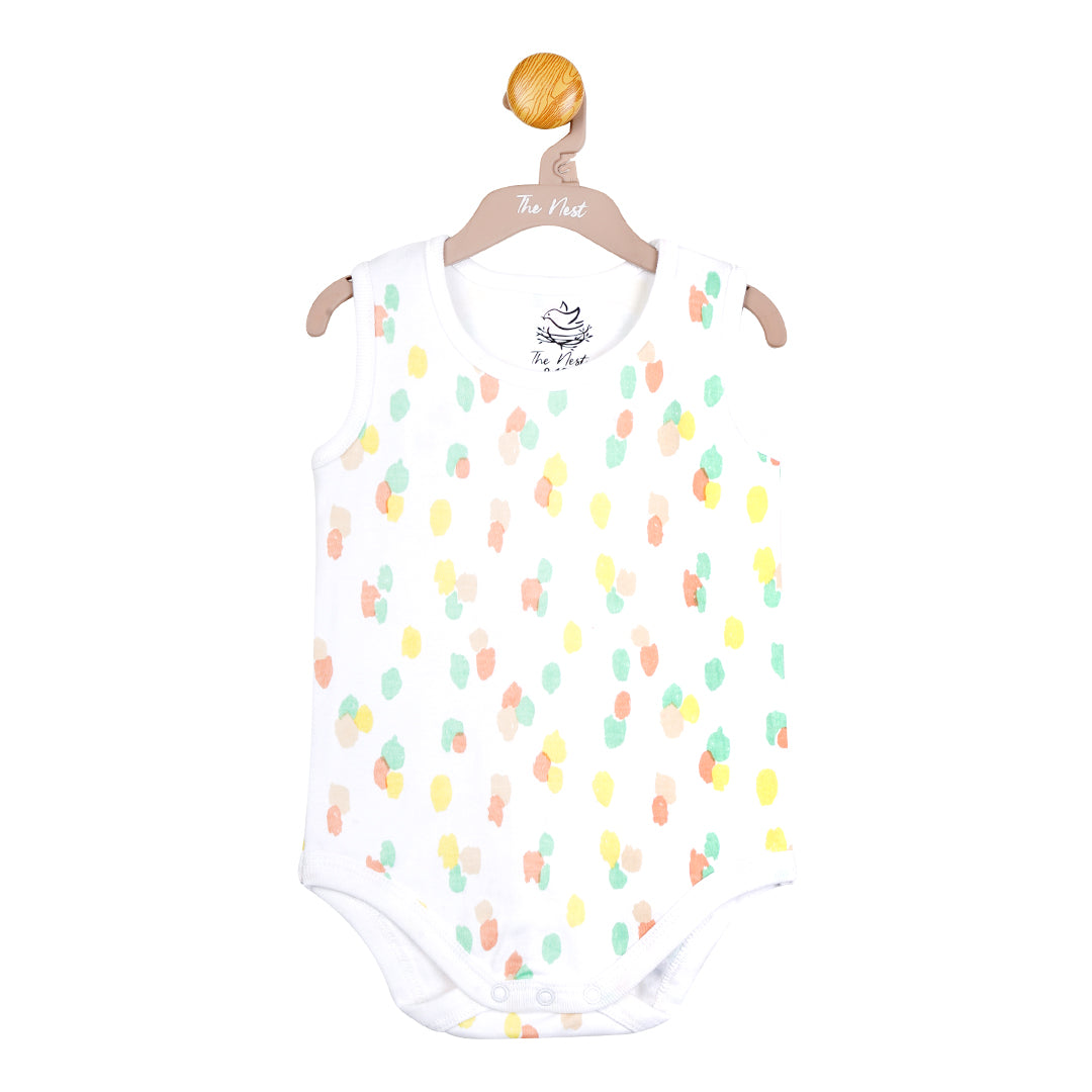 Pack Of 3 Hunny Bunny Sleeveless Bodysuit (Bundle)