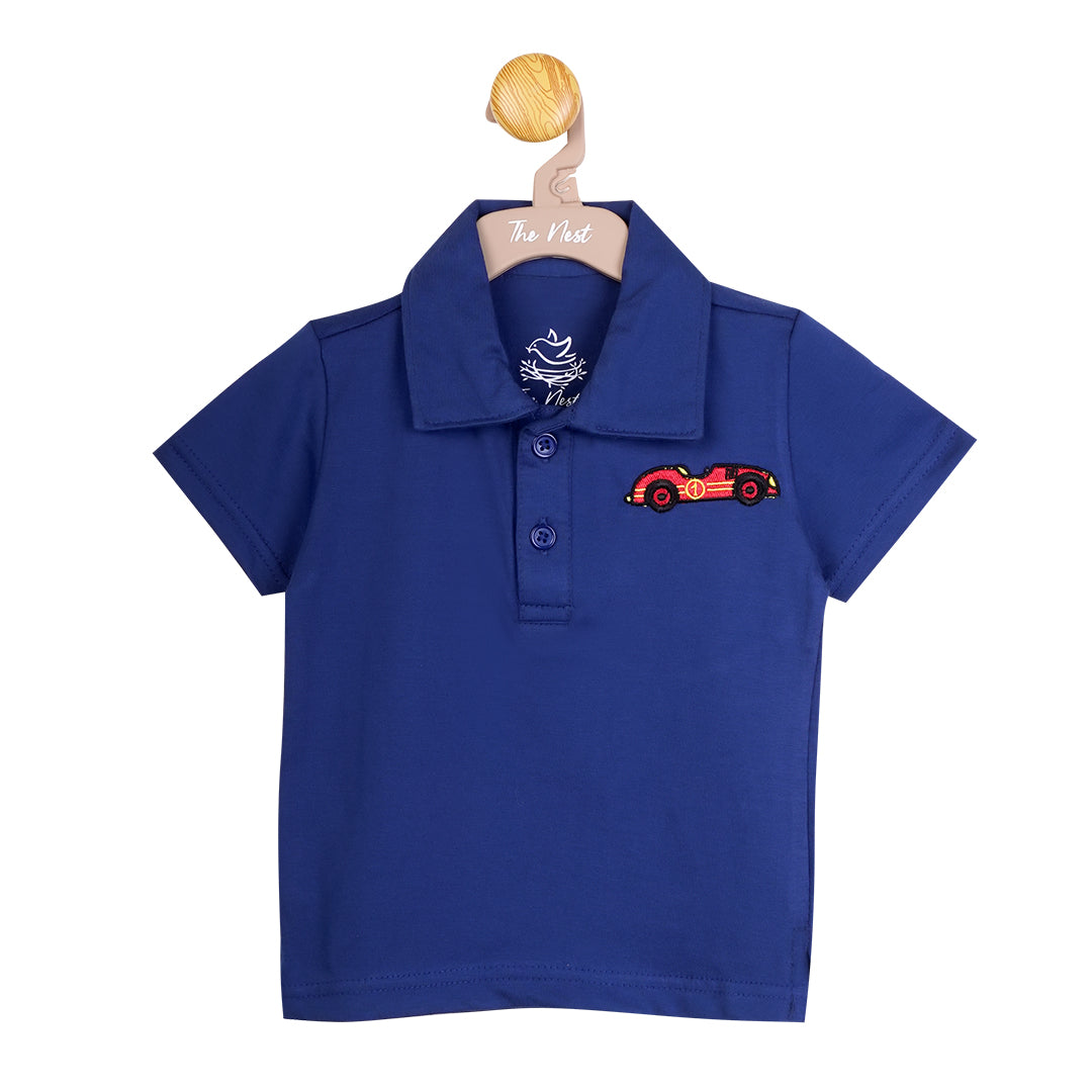 Preppy Rev Your Engine Polo