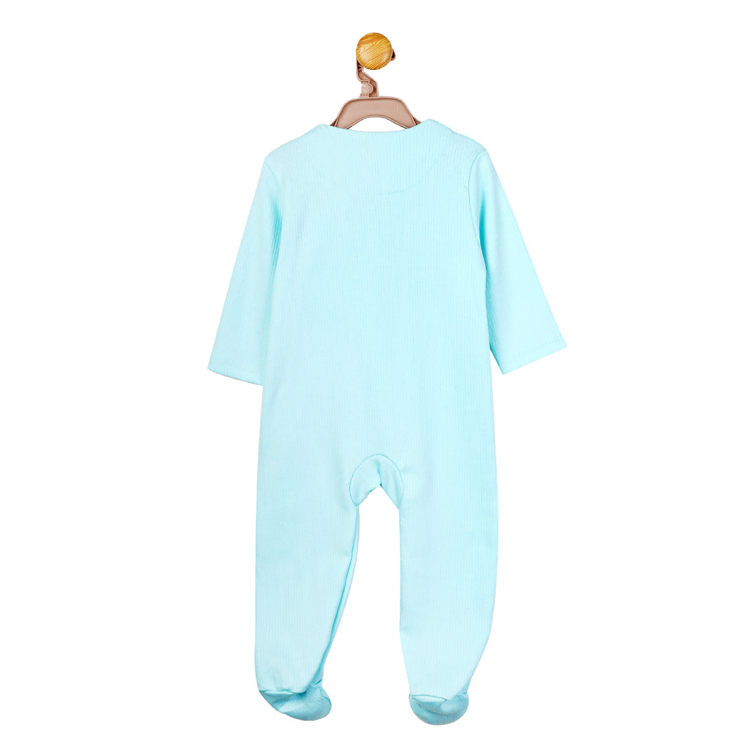 Summer Sky Footed Sleeping suit