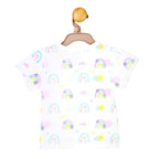 Rainbow Bliss Snap-up Tee