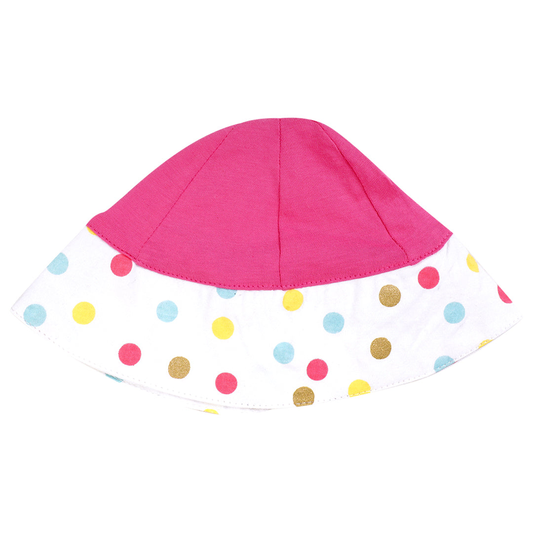 Rainbow bliss baby bonnet/cap