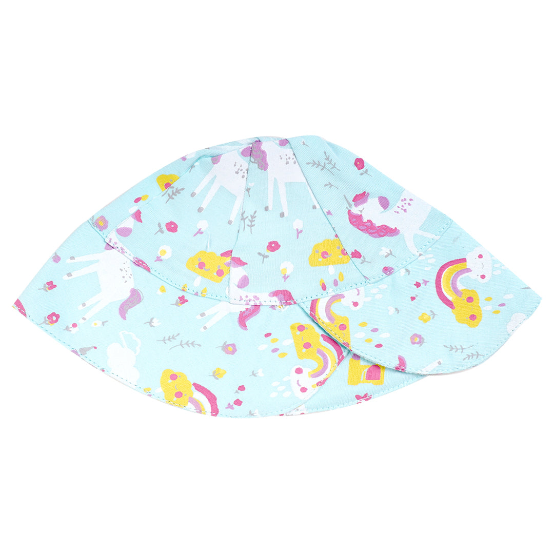 Rainbow bliss baby bonnet/cap