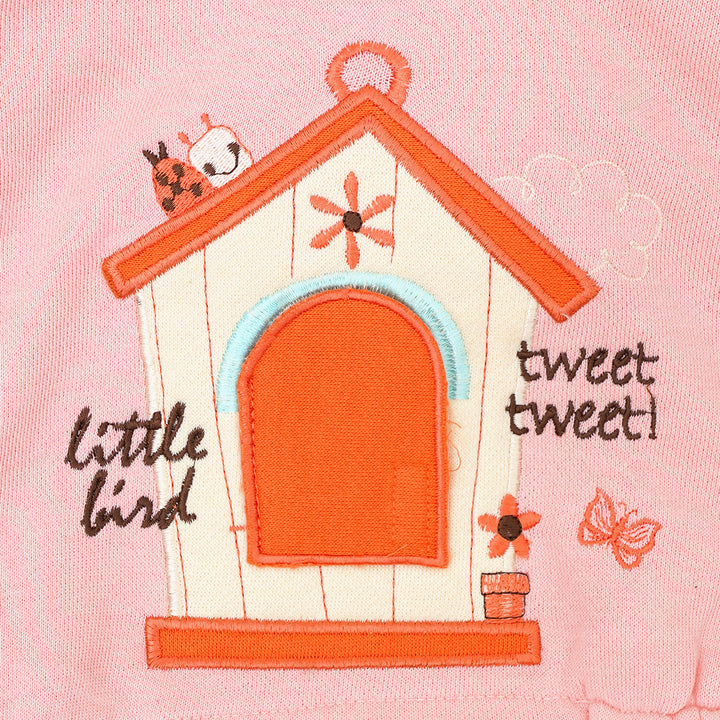 Bird House  Sweet Tweets Pink Hoodie