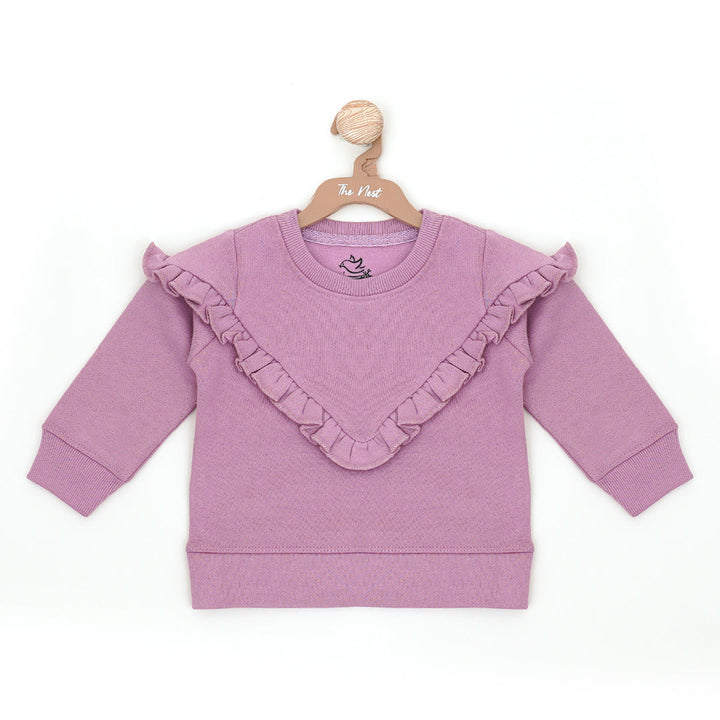 Bird House Purple Sweatshirt