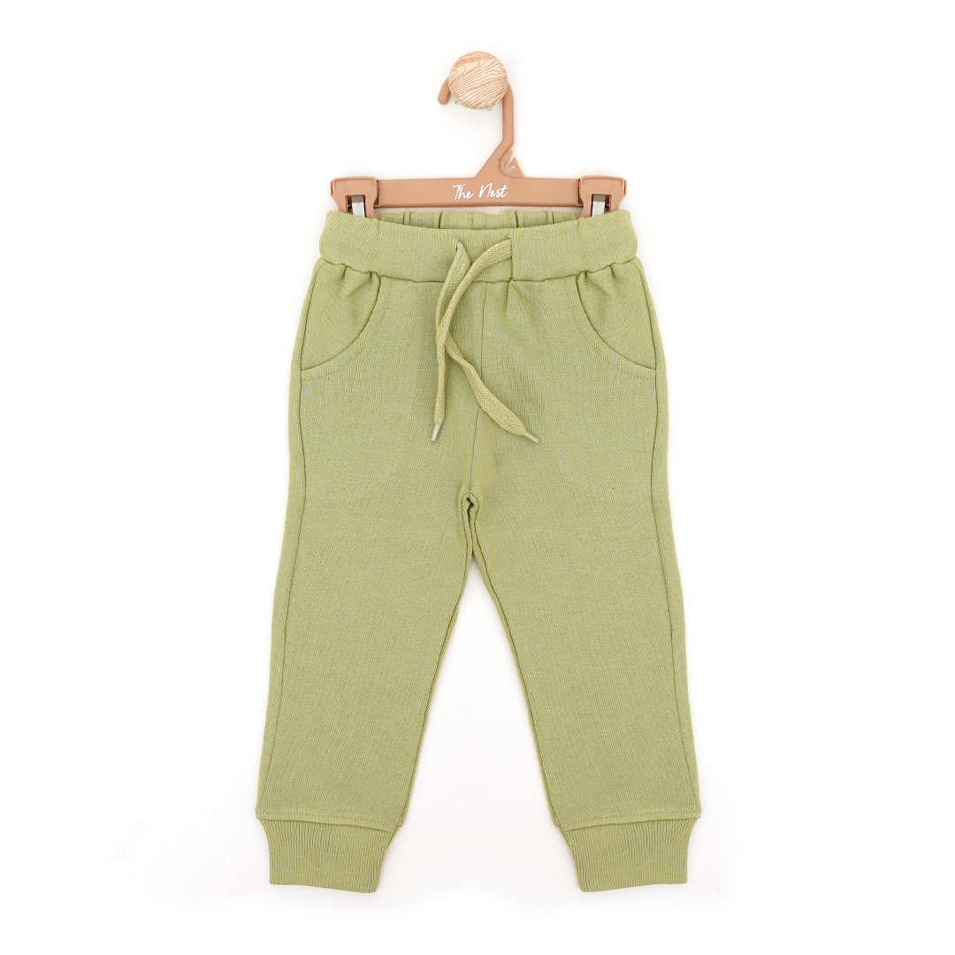 Leaf Green Baby Trousers