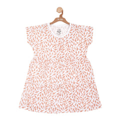 Coral charm frock