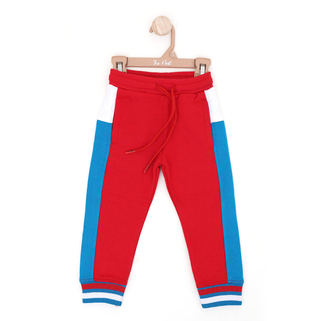 Tricolor Panel Trousers