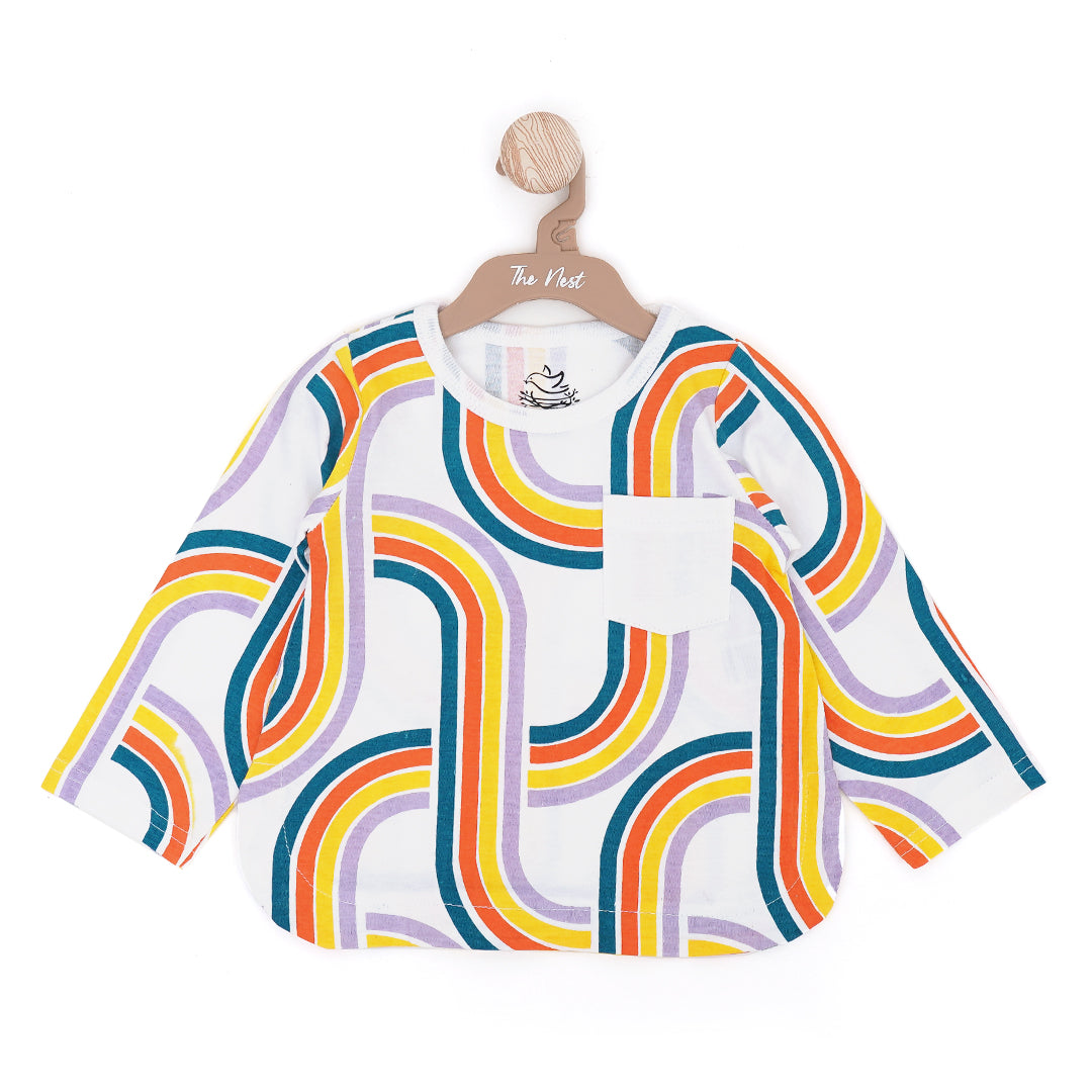 Rainbow Road Pocket T-Shirt