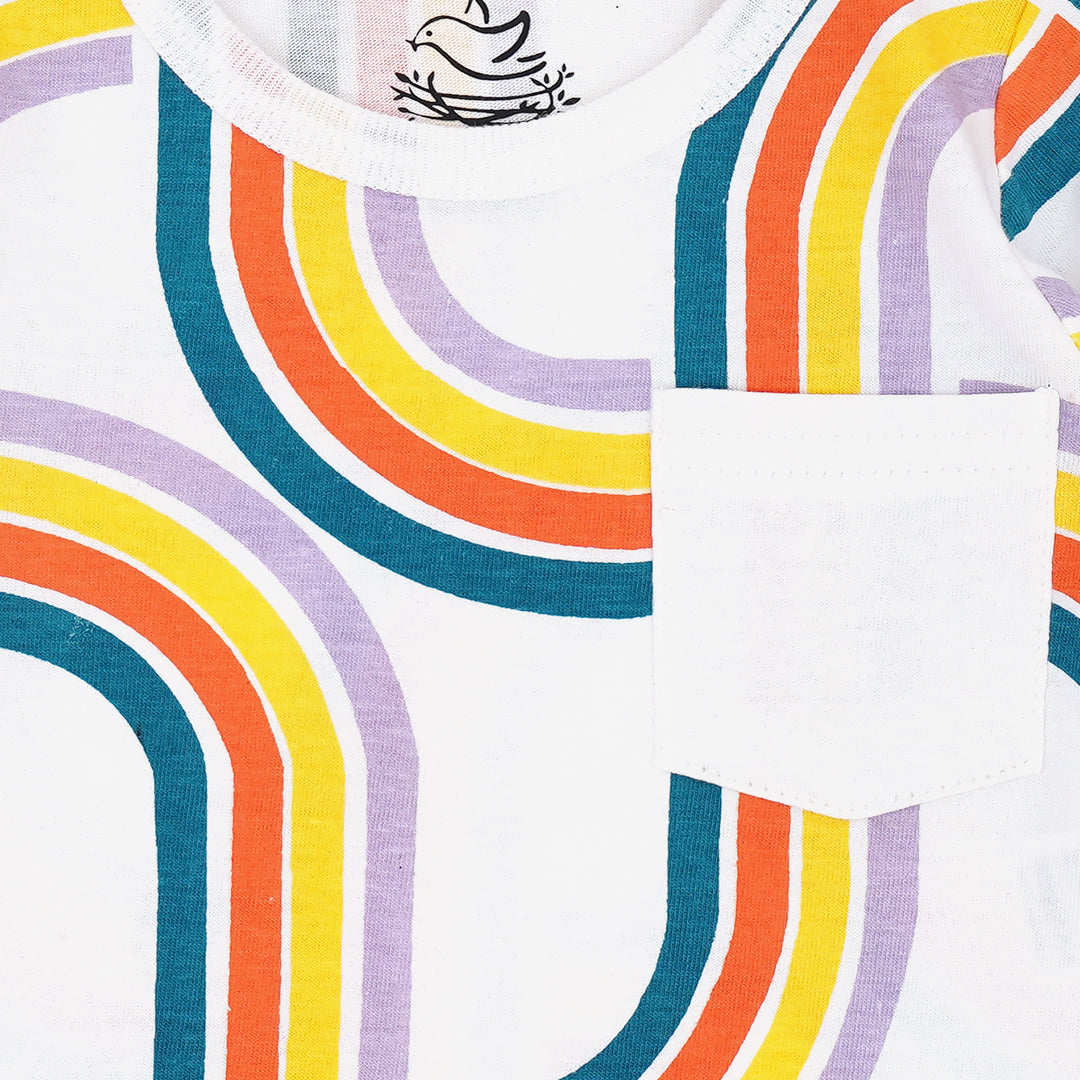Rainbow Road Pocket T-Shirt