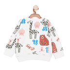 Lets Draw Round Neck Sweatshirt