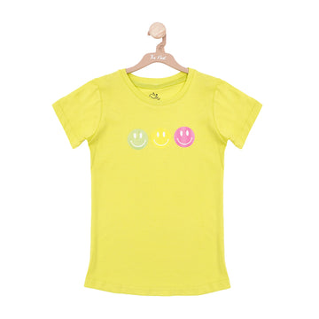 Girls, Crew Neck T-Shirt