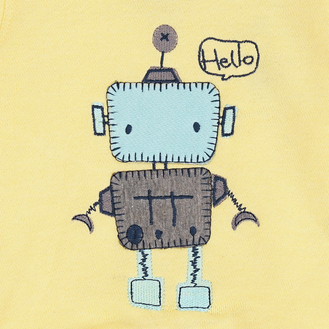 Robot Lemon Twist Baby Sweaters