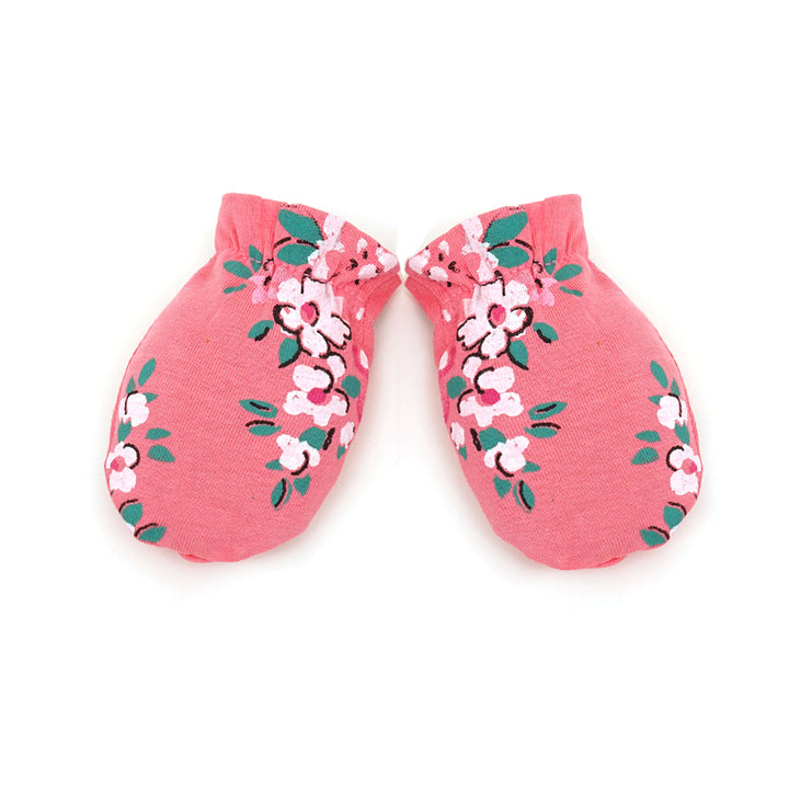 Flora and Fauna Baby Mittens