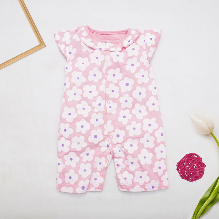 MILKY FLORA ROMPER Frill