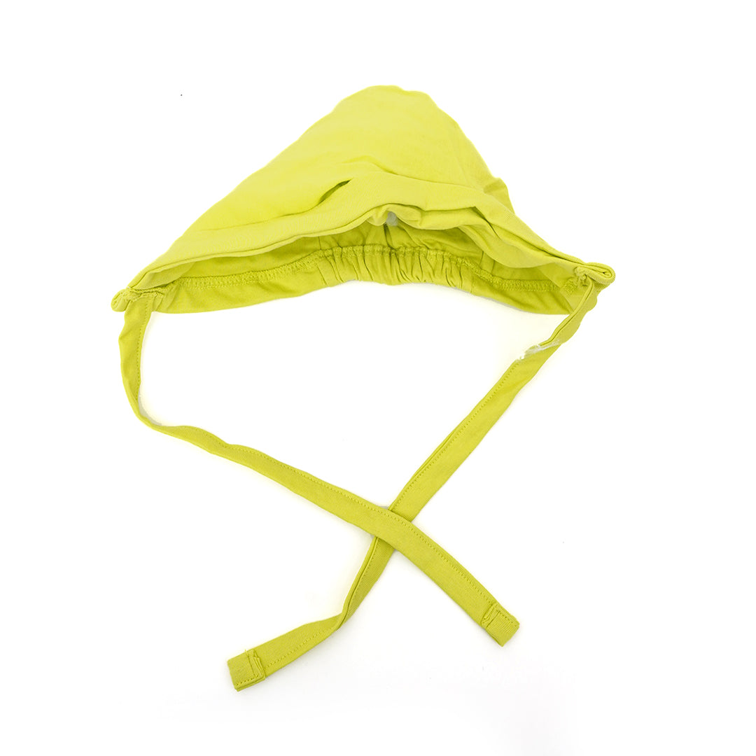 Retro Green Bonnet Cap