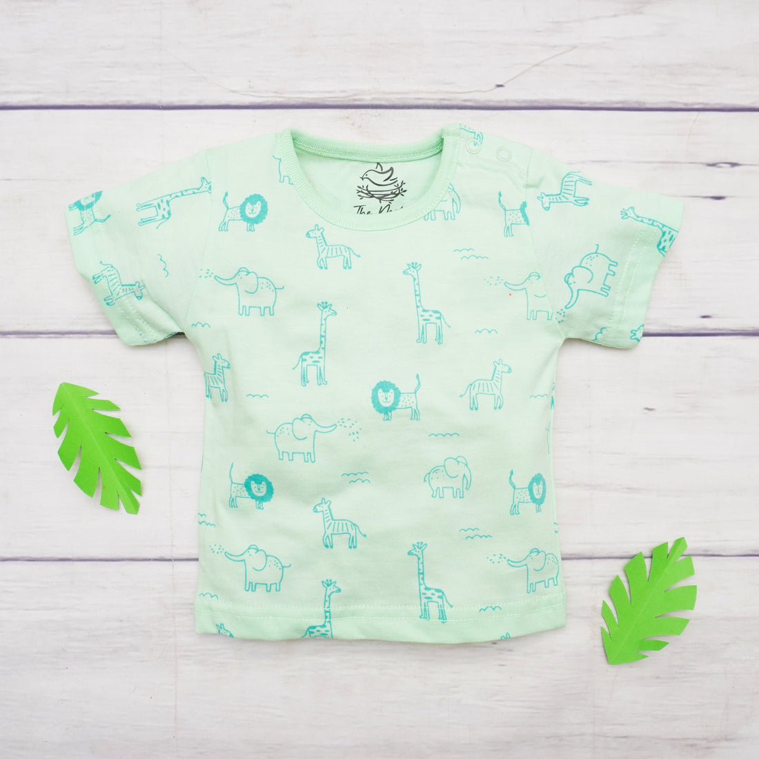 Minty wild ride tee