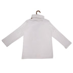 Aaloo Miyan Turtle Neck Sweatshirt - White